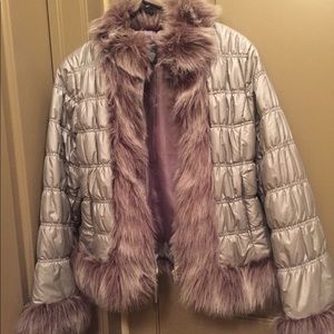 Fun faux fur jacket!